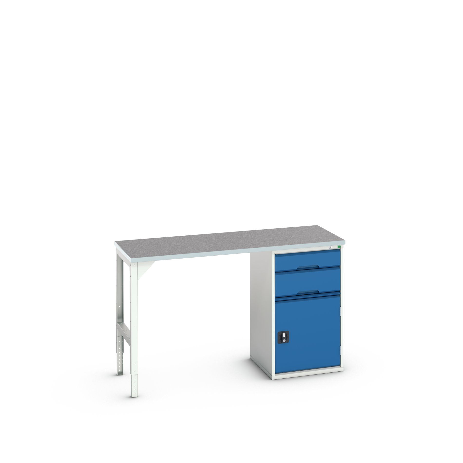 Bott Steel Workbench, 300kg Max Load Adjustable Height, 930 mm x 600mm x 1500 mm