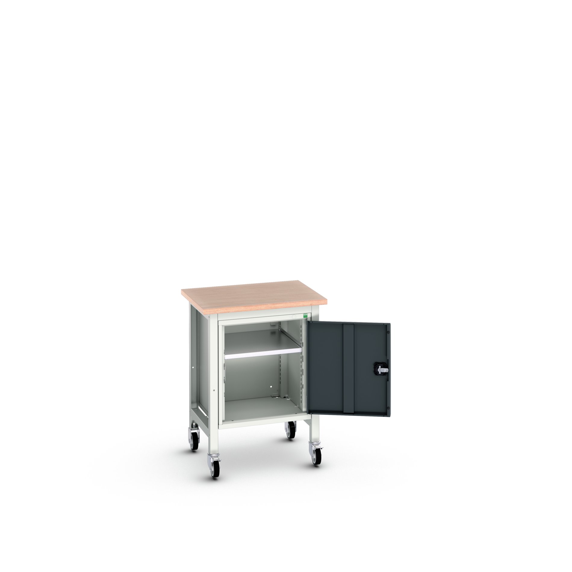 Bott Portable Steel Workbench, 200kg Max Load Adjustable Height, 930 mm x 600mm x 700 mm