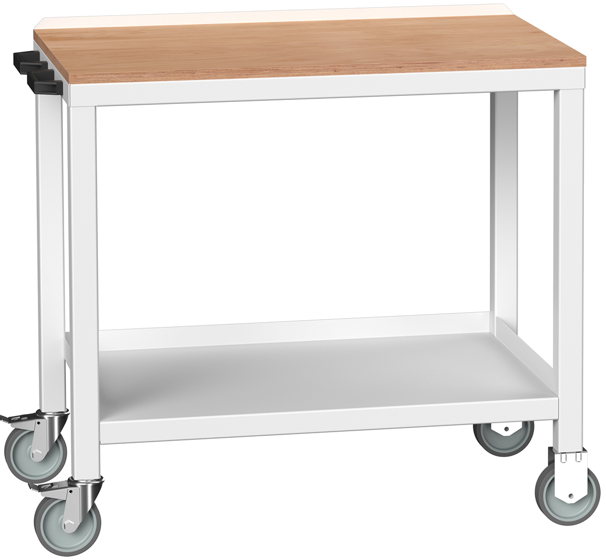 Bott Portable Steel Workbench, 300kg Max Load Adjustable Height, 930 mm x 1000mm x 600 mm