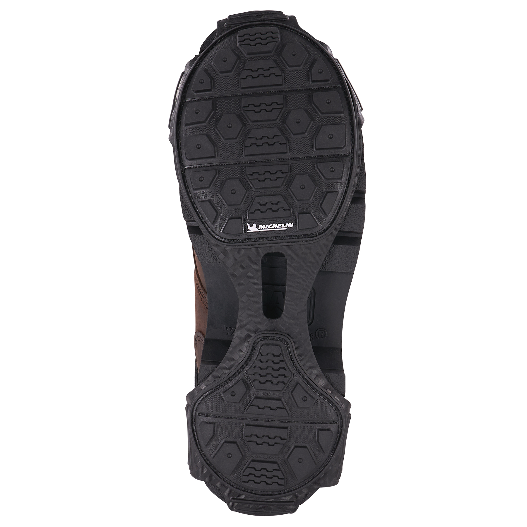 16922 Ergodyne S Brown Rubber Ice Traction Gripper