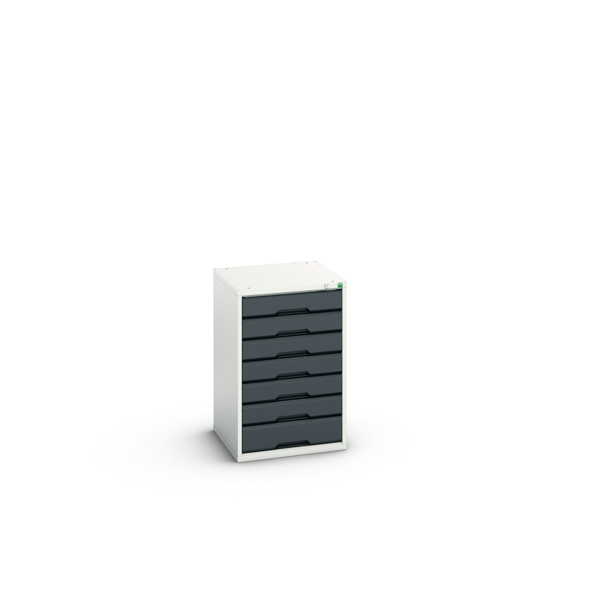 Bott Cabinet 7, Steel, 800 mm x 525mm x 550 mm, Light Grey, Anthracite