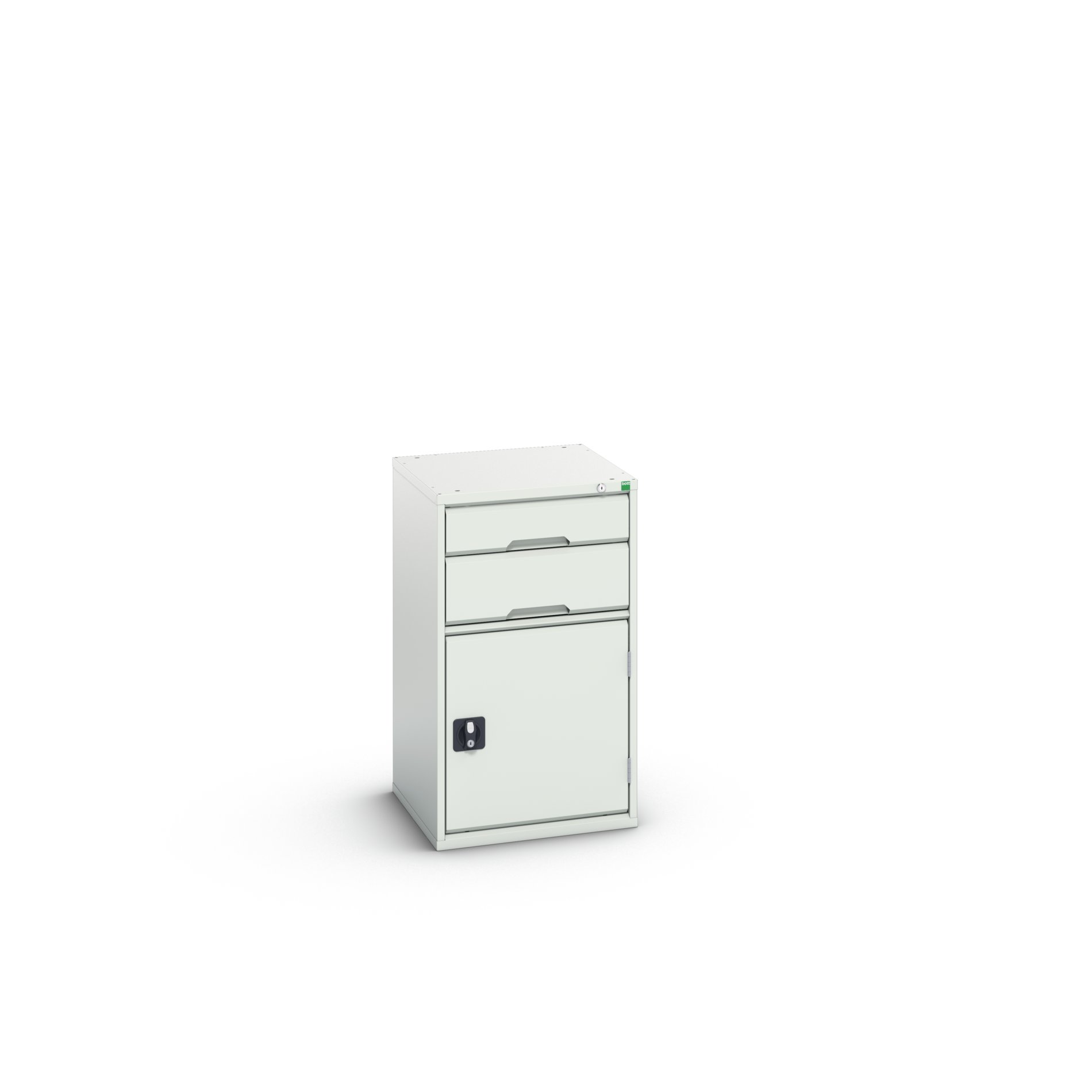 Bott Cabinet 2, Steel, 900 mm x 525mm x 550 mm, Light Grey