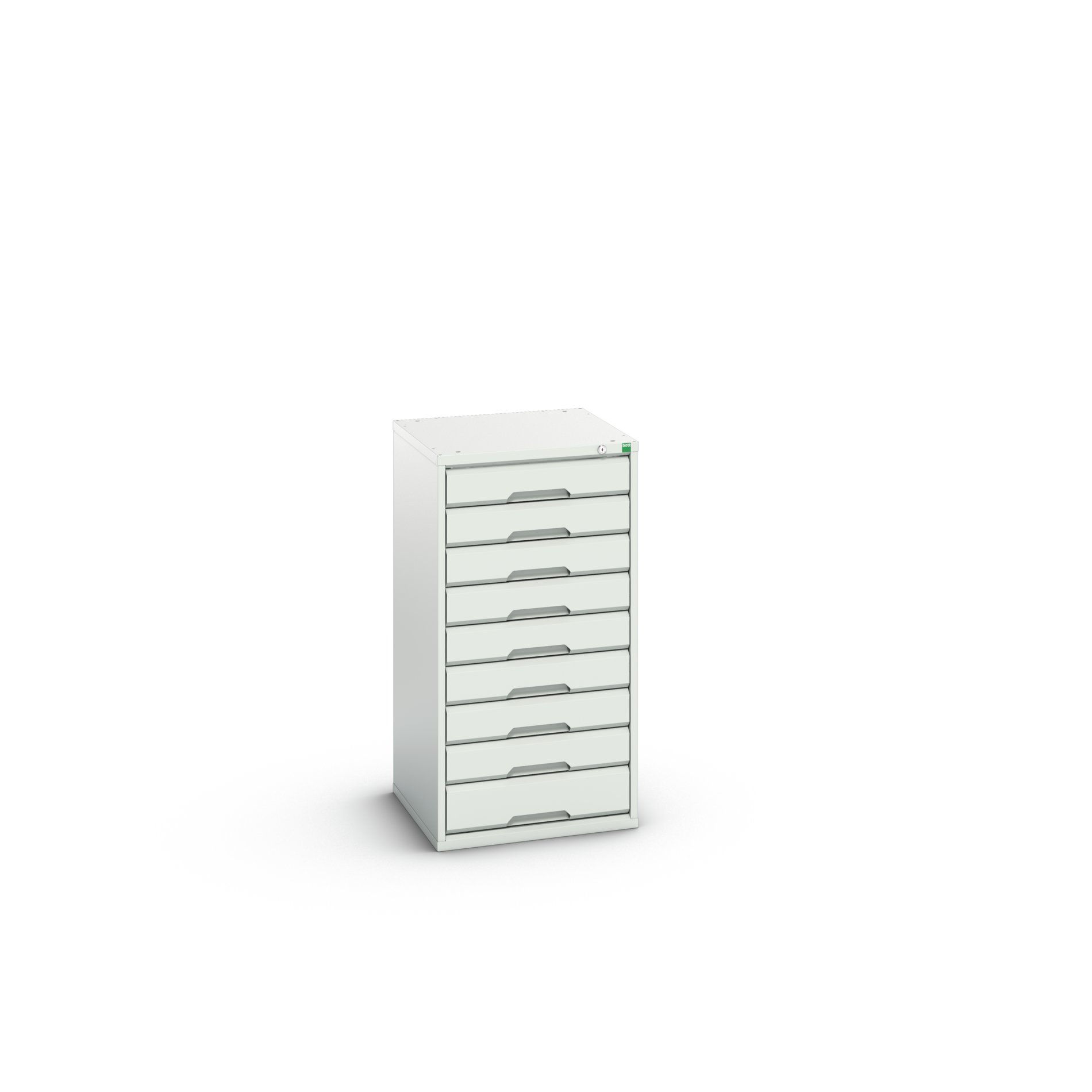 Bott Cabinet 9, Steel, 1000 mm x 525mm x 550 mm, Light Grey