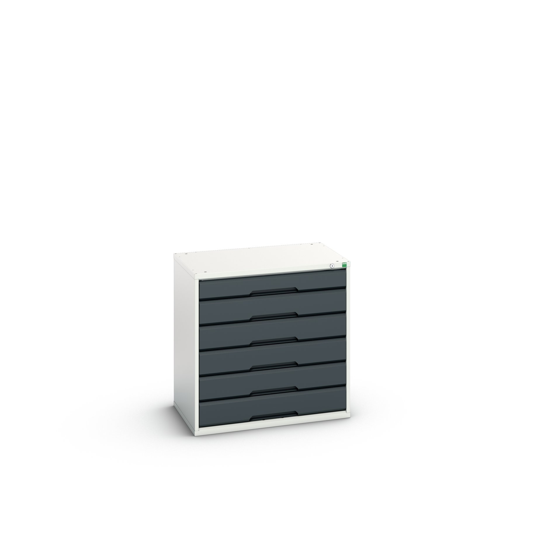 Bott Cabinet 6, Steel, 800 mm x 800mm x 550 mm, Anthracite, Light Grey