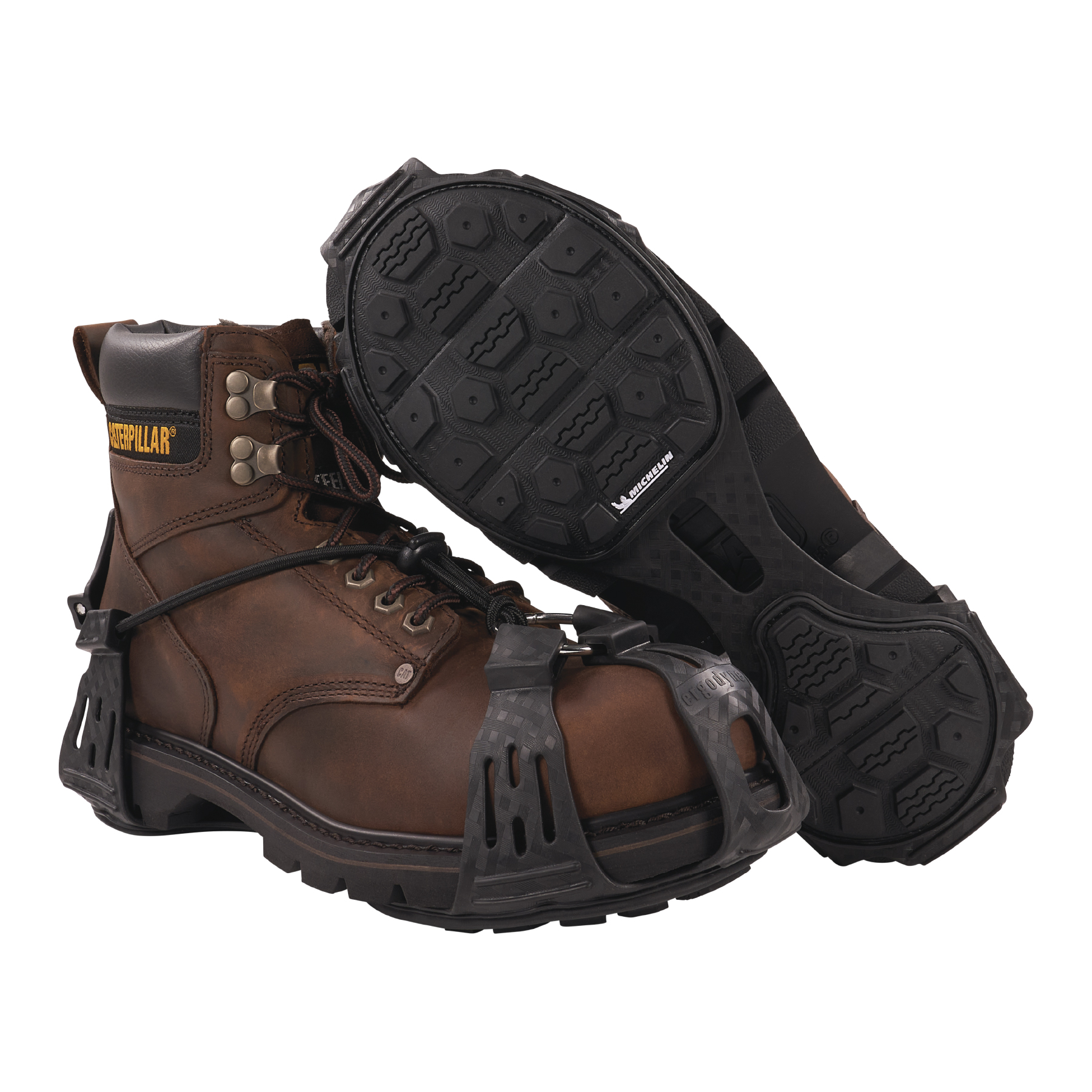 Ergodyne XL Brown Rubber Ice Traction Gripper