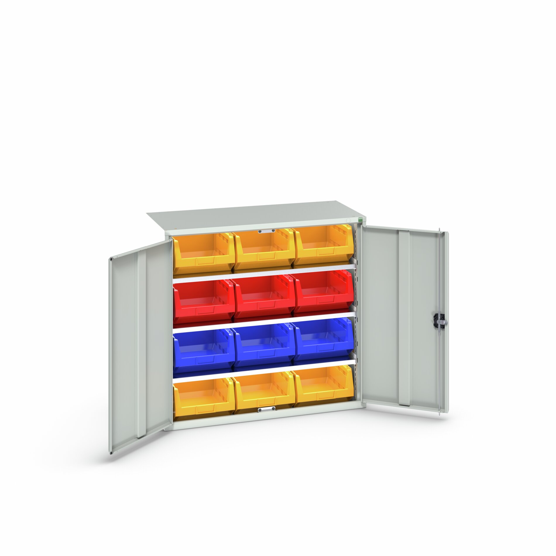 Bott 2 Door Sheet Steel Cupboard 1000 mm 1050mm, 550 mm