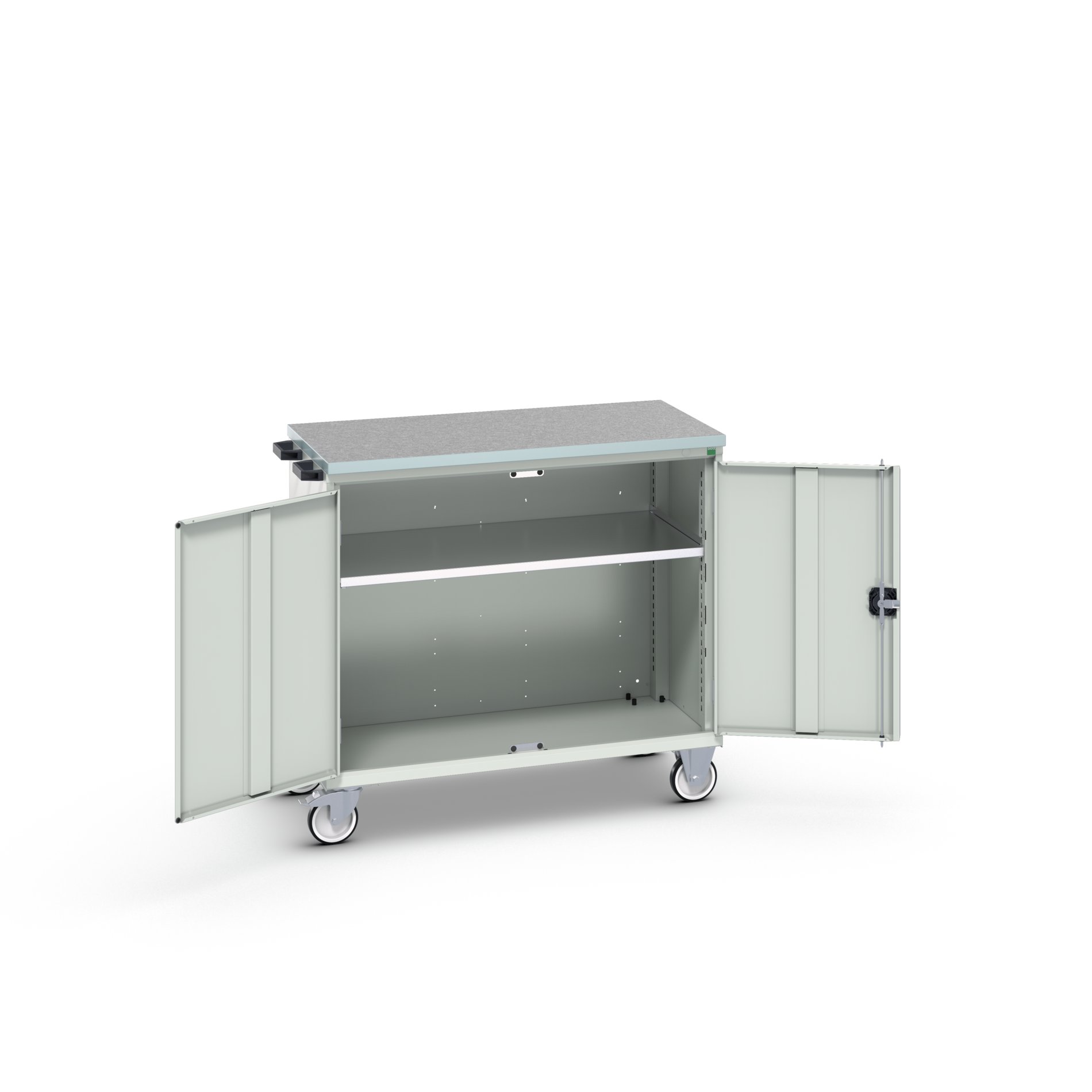 Bott 2 Door Sheet Steel Floor Standing Cabinet 980 mm 1050mm, 600 mm