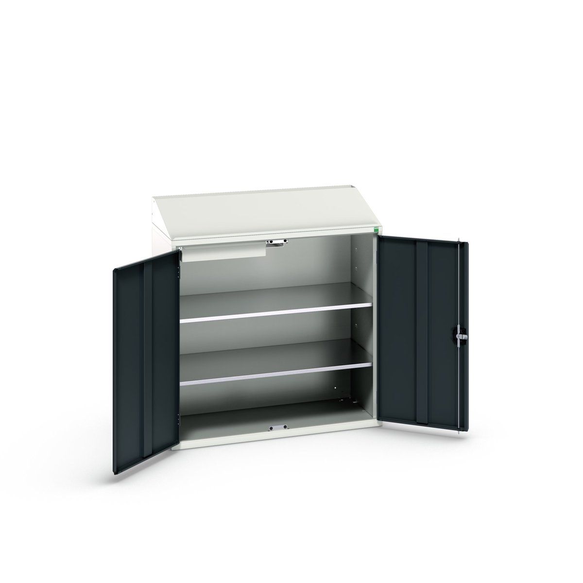 Bott 2 Door, 1 Drawer Sheet Steel Floor Standing Storage Cabinet 1130 mm 1050mm, 550 mm