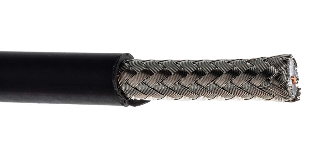 1694a00305 Belden 1694A Series, RG6/U Coaxial SDI Coaxial Cable 75 Ω, Unterminated