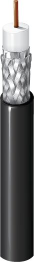 1694a00305 Belden 1694A Series, RG6/U Coaxial SDI Coaxial Cable 75 Ω, Unterminated