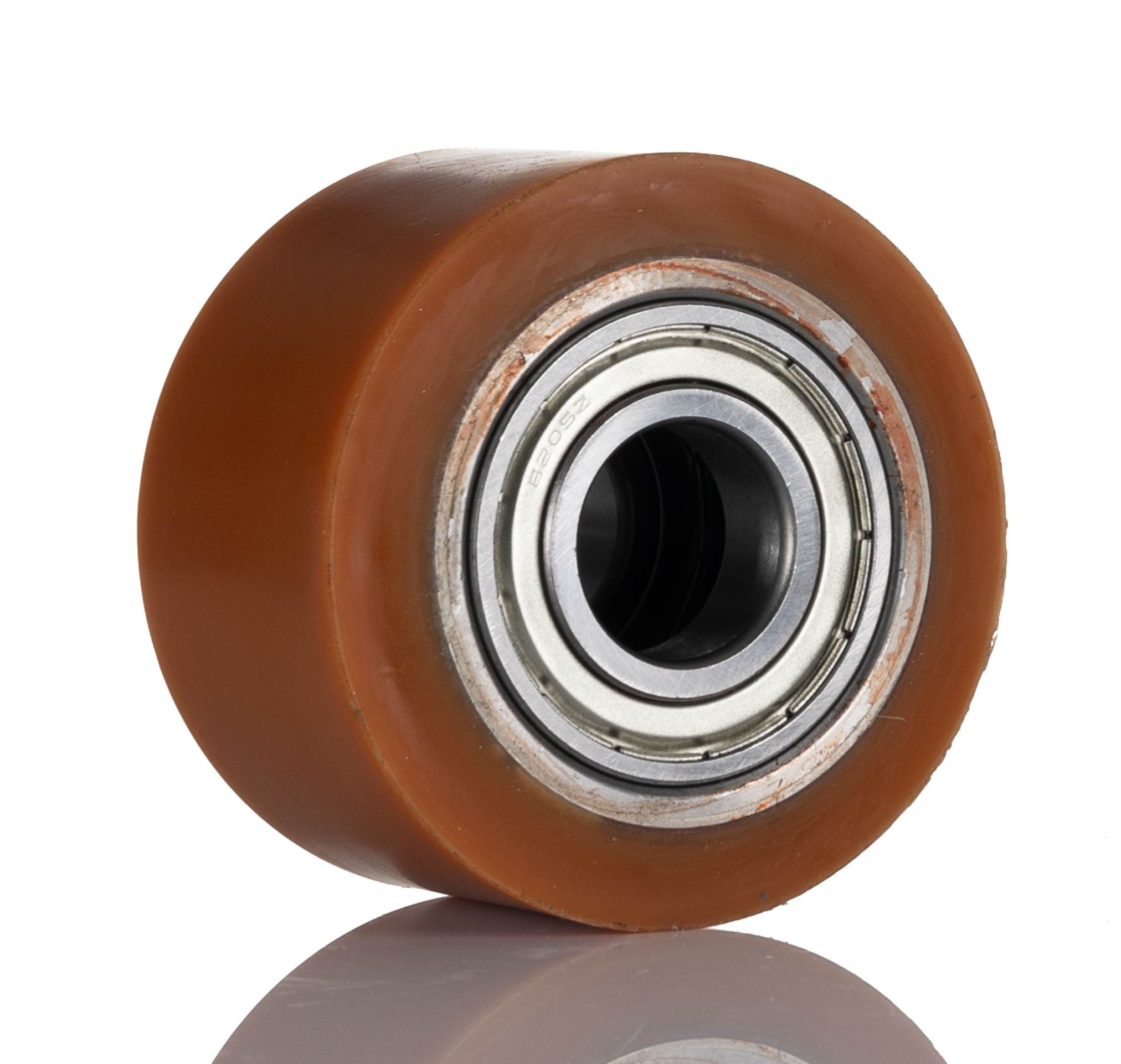 1698-cc LAG Orange Polyurethane Trolley Wheel, 500 kg