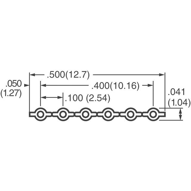Molex Connector Corporation 25001-0504 Ribbon Cable