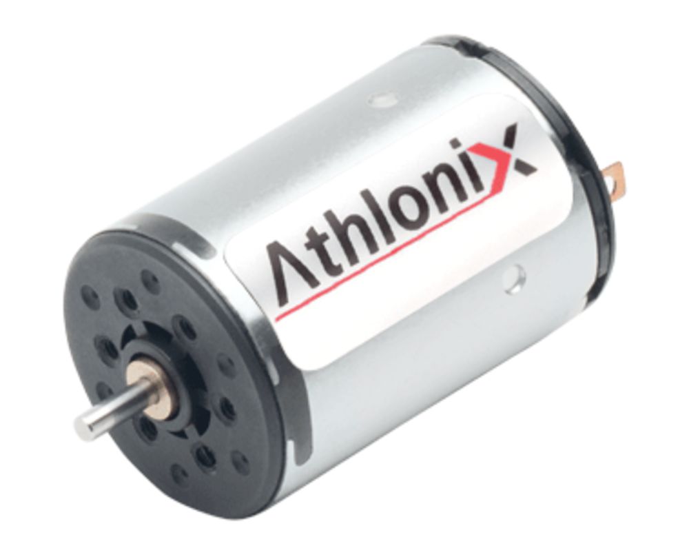 Portescap Brushed DC Motor, 4.1 W, 12V dc, 0.00527 Nm, 7968rpm, 1.5 mm Shaft Diameter