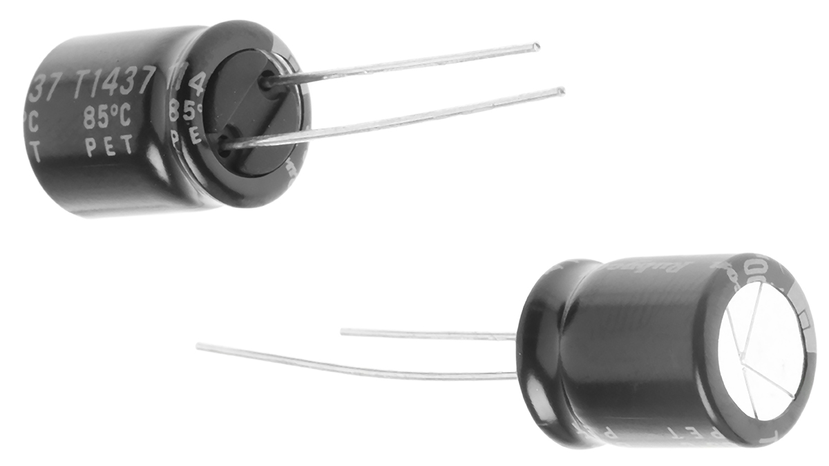 Rubycon 1000 μF Capacitor 16V dc, Radial, Through Hole - 16PK1000MEFC10X12.5 Radial Lead