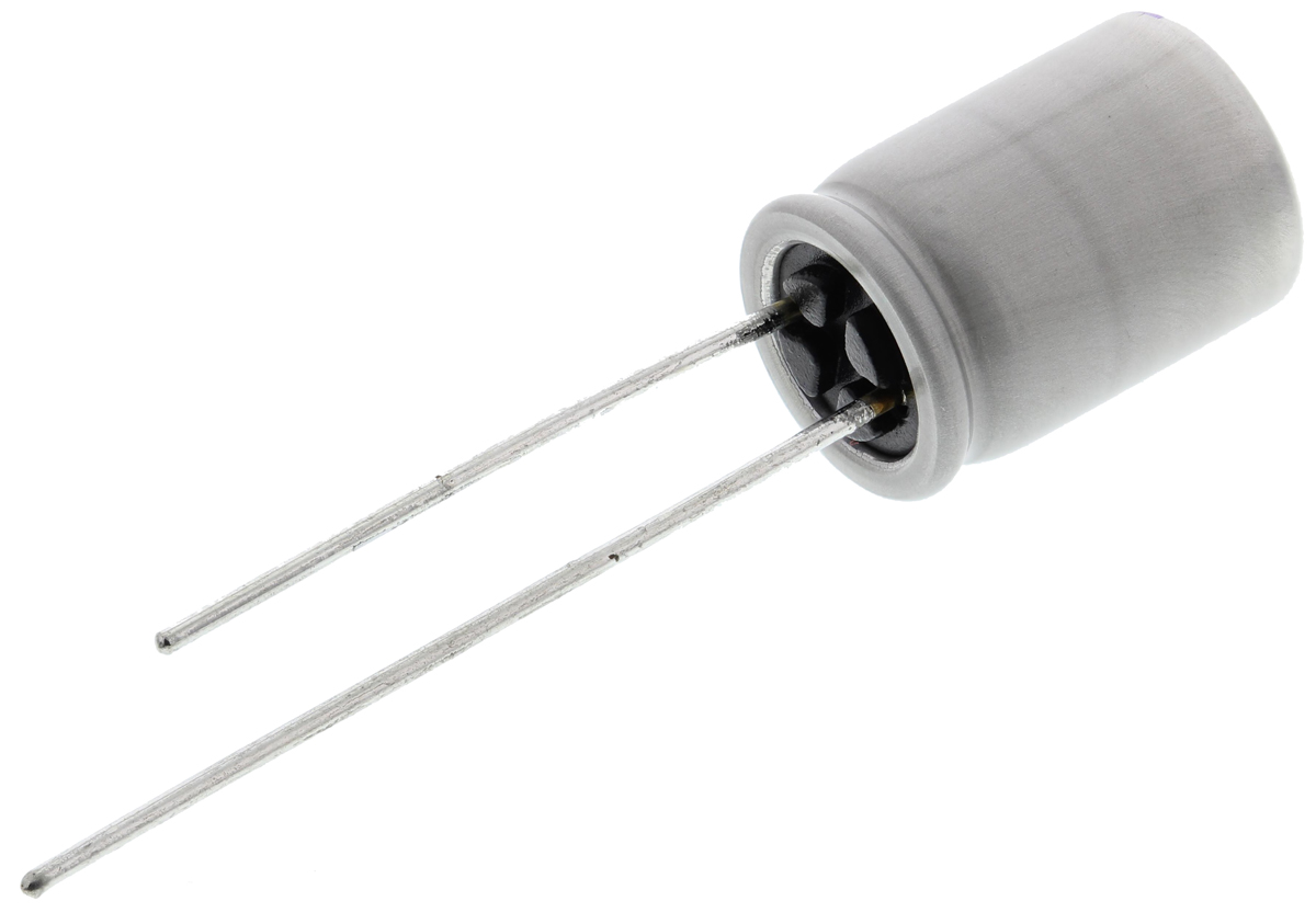16sepc270m Panasonic 270 μF Through Hole Polymer Capacitor, 16V dc