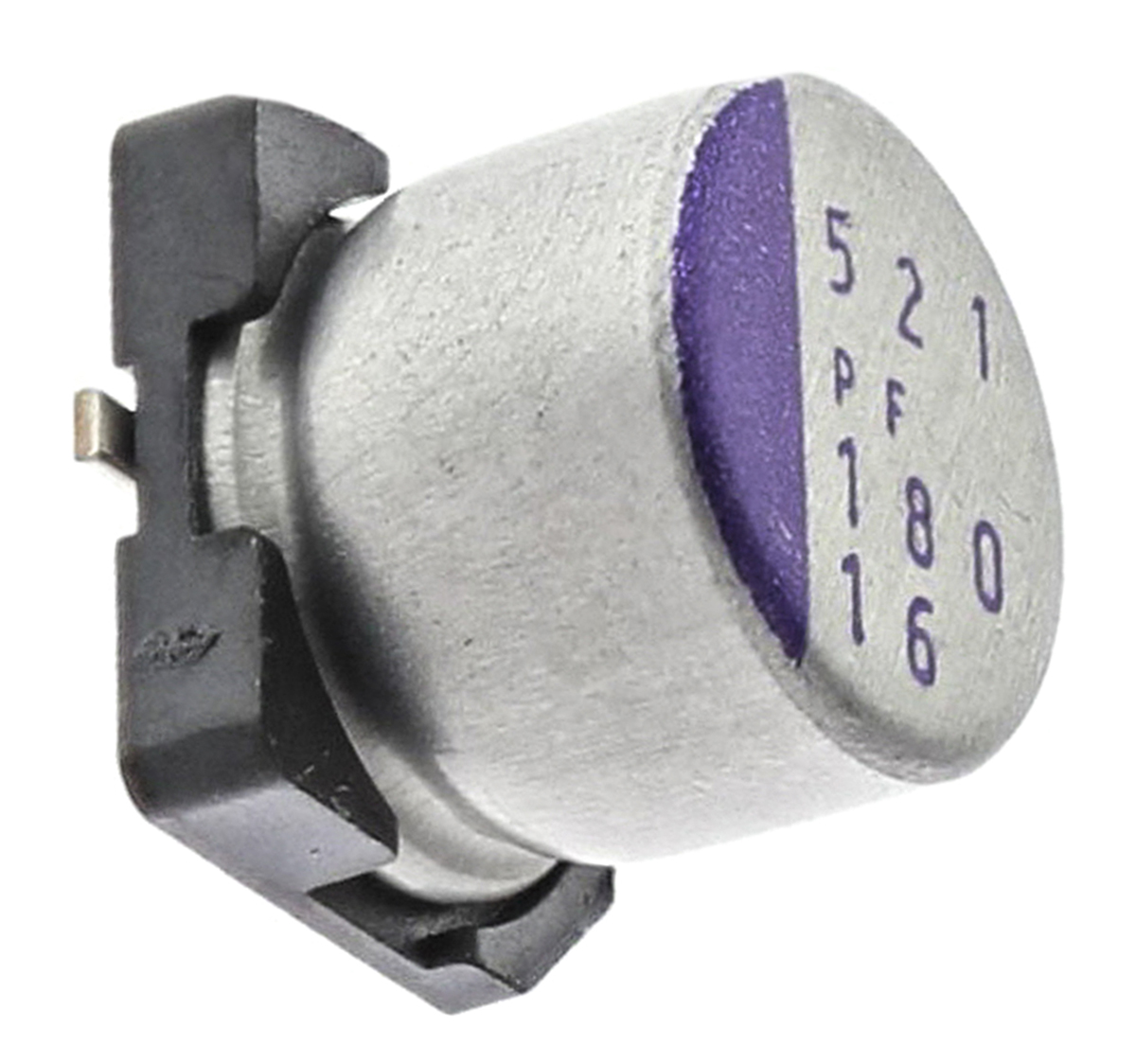 Panasonic 180 μF Surface Mount Polymer Capacitor, 16V dc