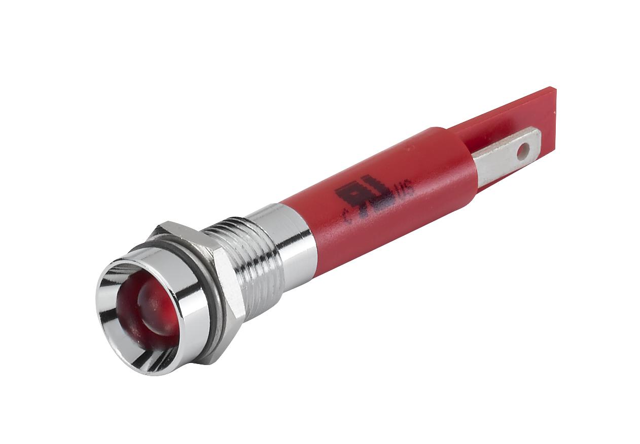 EAO Green Indicator Lamp, 230V ac/dc, 9.5 mm Diameter, 5mcd