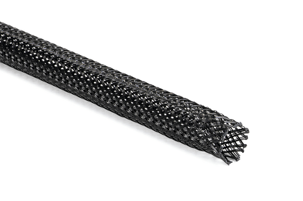 HellermannTyton Expandable Braided Polyester Black Crimp Tool, 50m Length 70 mm Cable Diameter, HEGPX40 Series