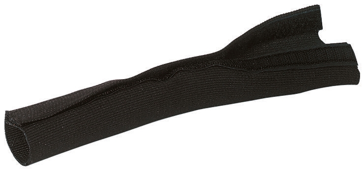 HellermannTyton Braided Polyethylene Terephthalate Black Cable Sleeve, 25m Length 15 mm Cable Diameter, HELAHOOK Series