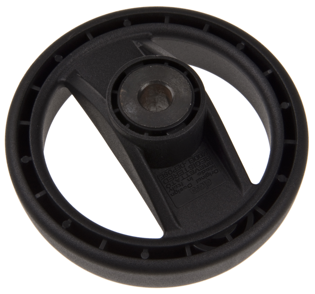 170-727 RS PRO Black Polymer Hand Wheel, 80 mm diameter