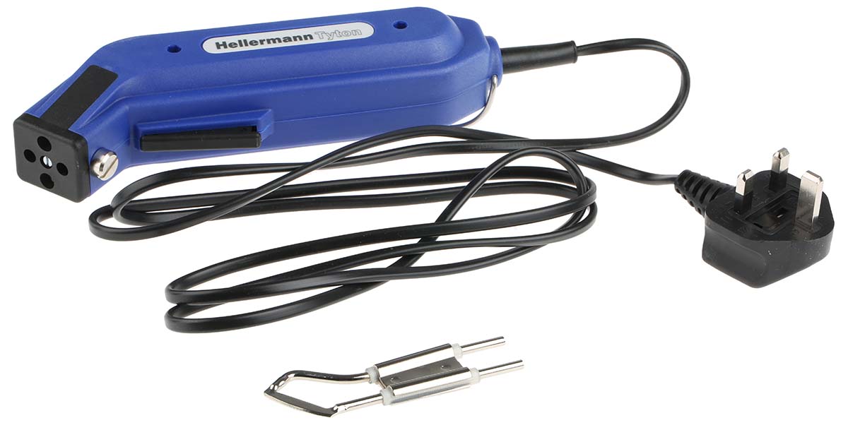 HellermannTyton Cable Sleeve Tool Sleeve Cutter, For Use With Braided Sleeving