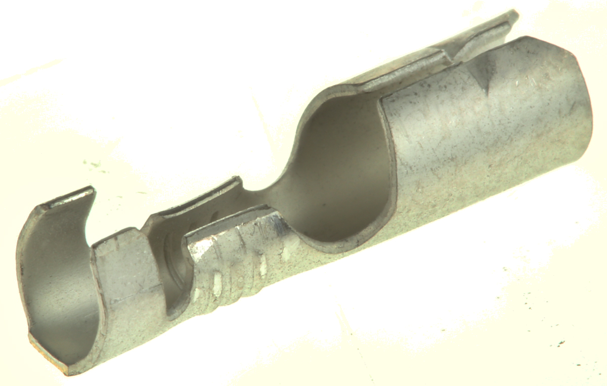 TE Connectivity, 170021 Uninsulated Crimp Bullet Connector, 20 AWG to 14 AWG, 4 mm Bullet diameter Female