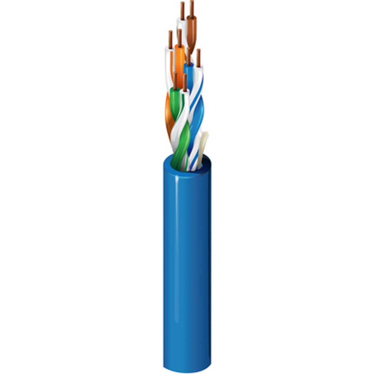 Belden 1700A, 304 m Cat5e Ethernet Cable, Grey Polyvinyl Chloride Sheath Unscreened, Unshielded