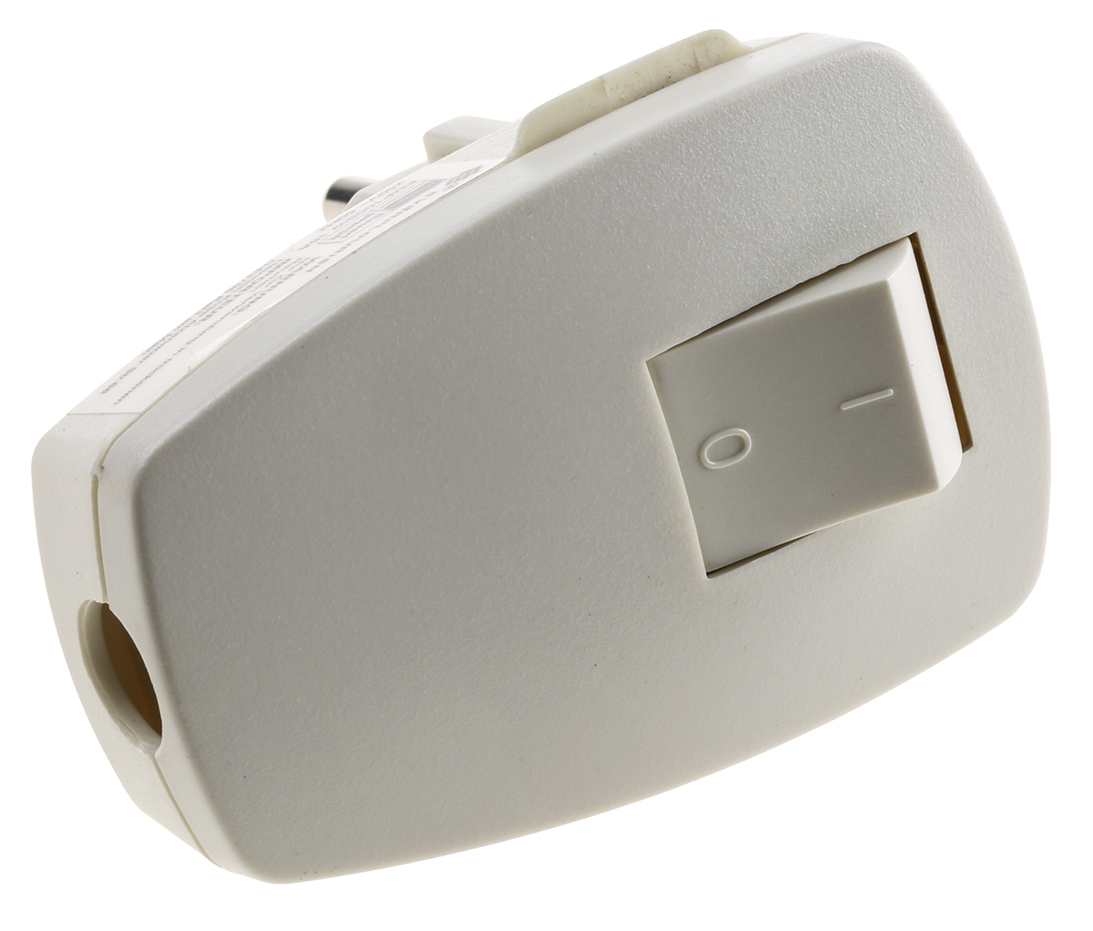 Kopp IP20 White Cable Mount 2P Straight Mains Connector, 16A, 250V