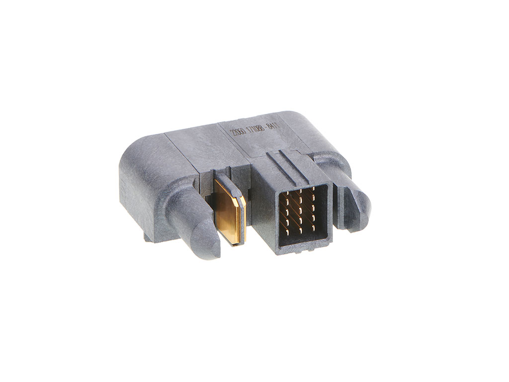 Molex, 171088 2 mm Pitch PCB Backplane Connector, Right Angle Male, 3 Column, 5 Row, 16 Way