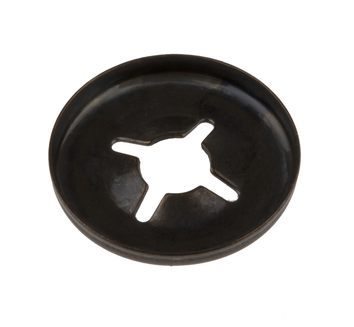 172-307 RS PRO Enamelled Stainless Steel Open Push-On Fastener for 2 mm Shaft