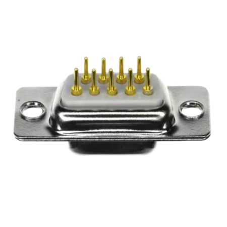 Norcomp 172 9 Way Straight 10.9 mm Pitch Panel Mount D-Sub Connector, with Female Screw Female