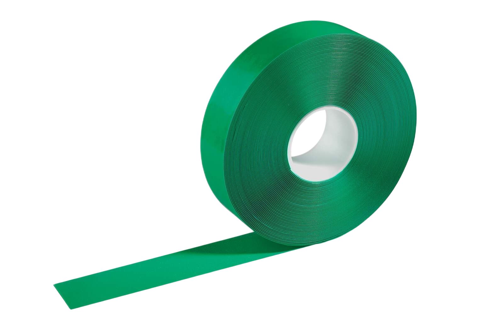 Durable Green Plastic 30 m Floor Marking Tape 1.2 mm Thickness