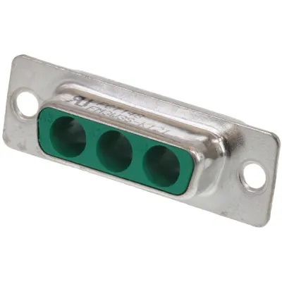 FCT FM 10 Way Horizontal D-Sub Connector Female