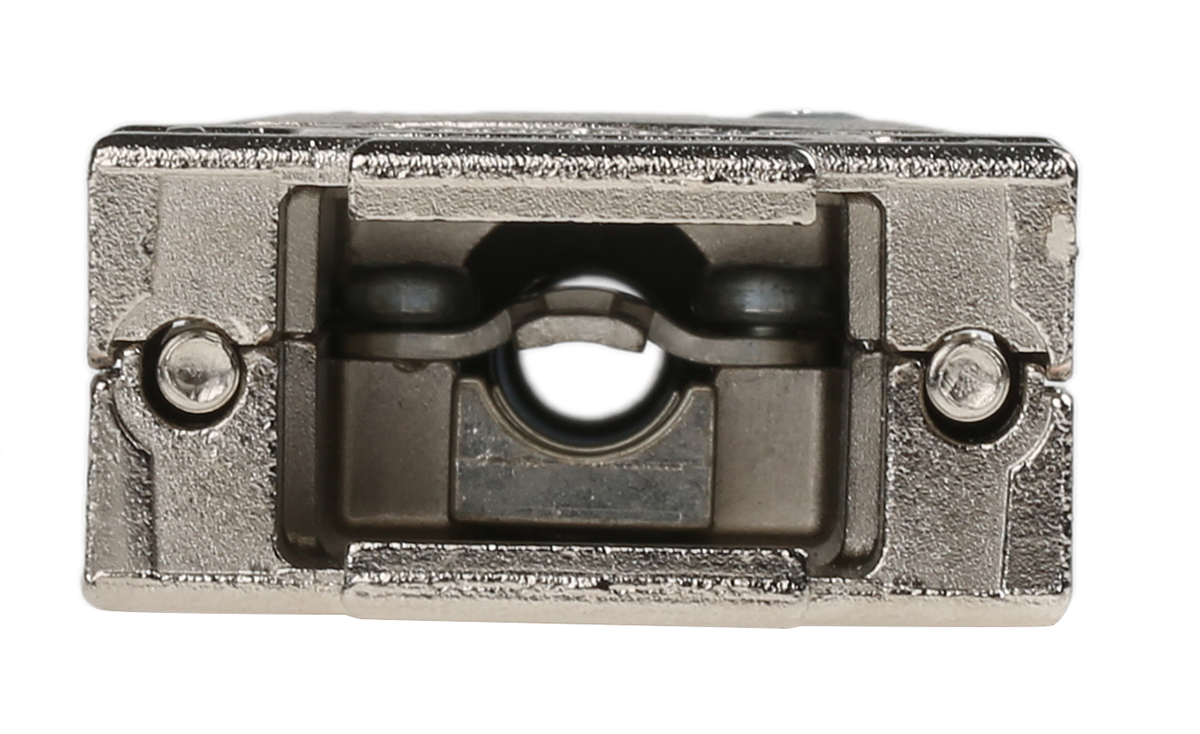 172704-0096 FCT from Molex FMK Series Die Cast Zinc Straight D-Sub Backshell, 9 Way Strain Relief