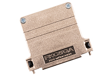FCT from Molex 1727 Series ABS/Polycarbonate Straight D-Sub Backshell