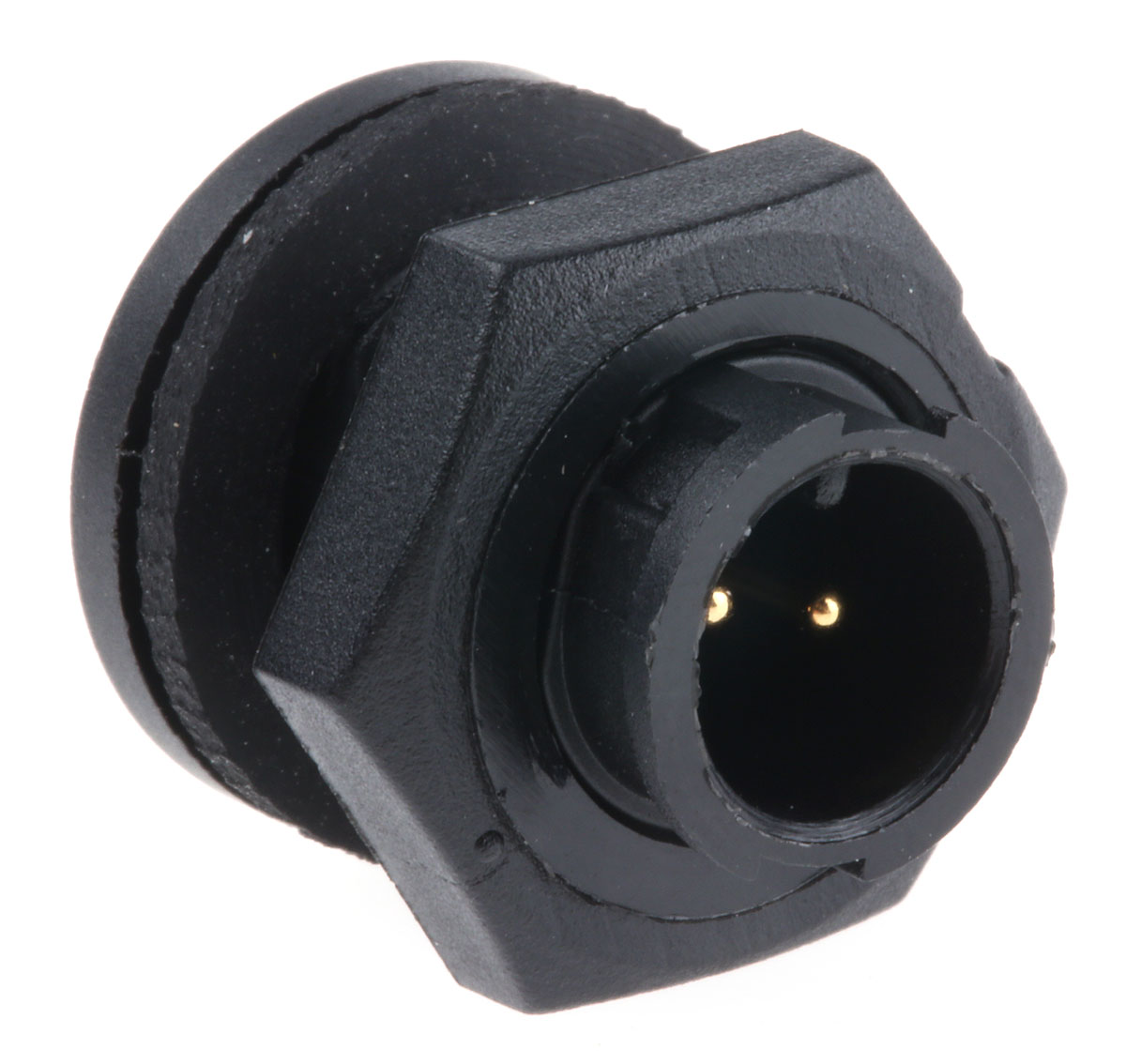 Switchcraft Circular Connector, 2 Contacts, Panel Mount, Subminiature Connector, Plug, Male, IP67, MICRO-CON-X Series