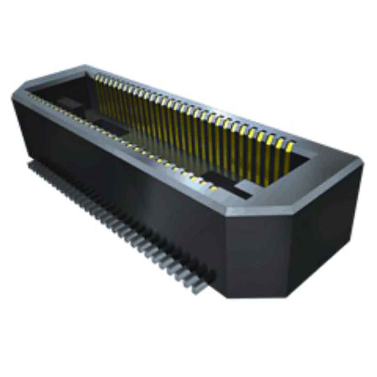 Samtec BTH Series Vertical Surface PCB Header, 180 Contact(s), 0.5 mm Pitch, 2 Row, Shrouded