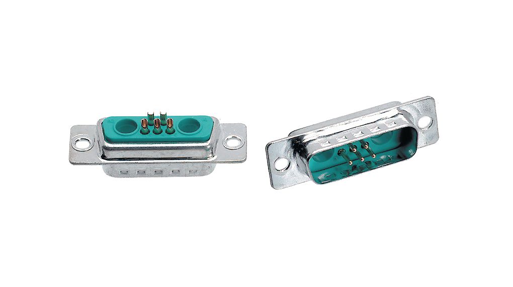 FCT FM 5 Way Horizontal D-Sub Connector Male