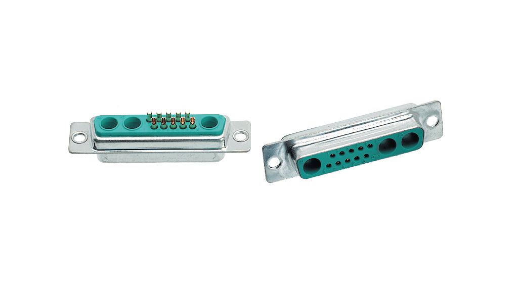 FCT FM 5 Way Horizontal D-Sub Connector Male