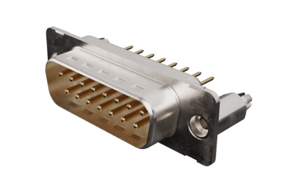 FCT from Molex, 1731130140 Series, Male Crimp D-Sub Connector, Gold over Nickel