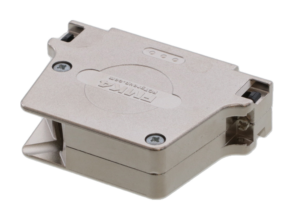Molex 173111 Series Thermoplastic Elastomer 45° D-Sub Backshell, 37 Way
