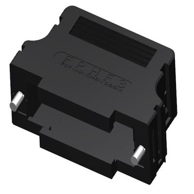 Molex 173111 Series Polyester Straight D-Sub Backshell, 25 Way Strain Relief