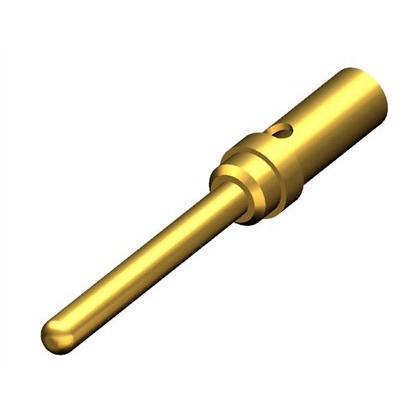 Molex, 173112 Series, size 20 Male Crimp D Sub Contact, Gold over Nickel Crimp 26 AWG