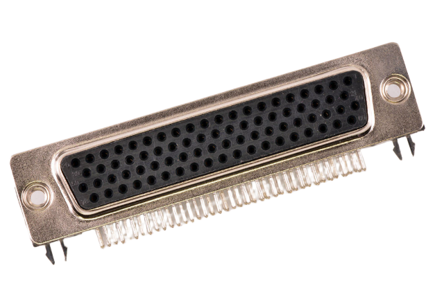 FCT from Molex, 1731130140 Series, Female PCB D-Sub Connector, Gold over Nickel