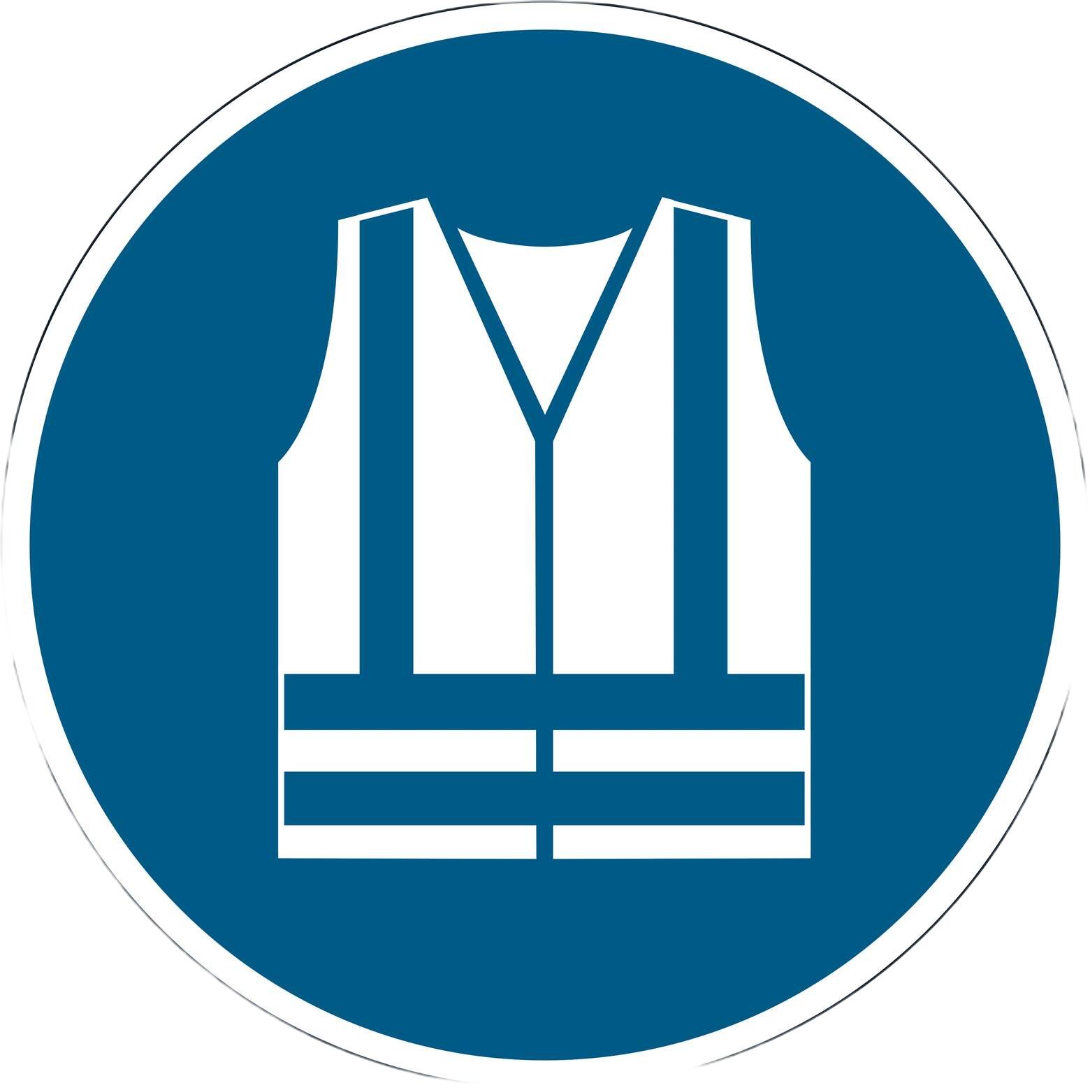 Durable Adhesive Film Mandatory Sign