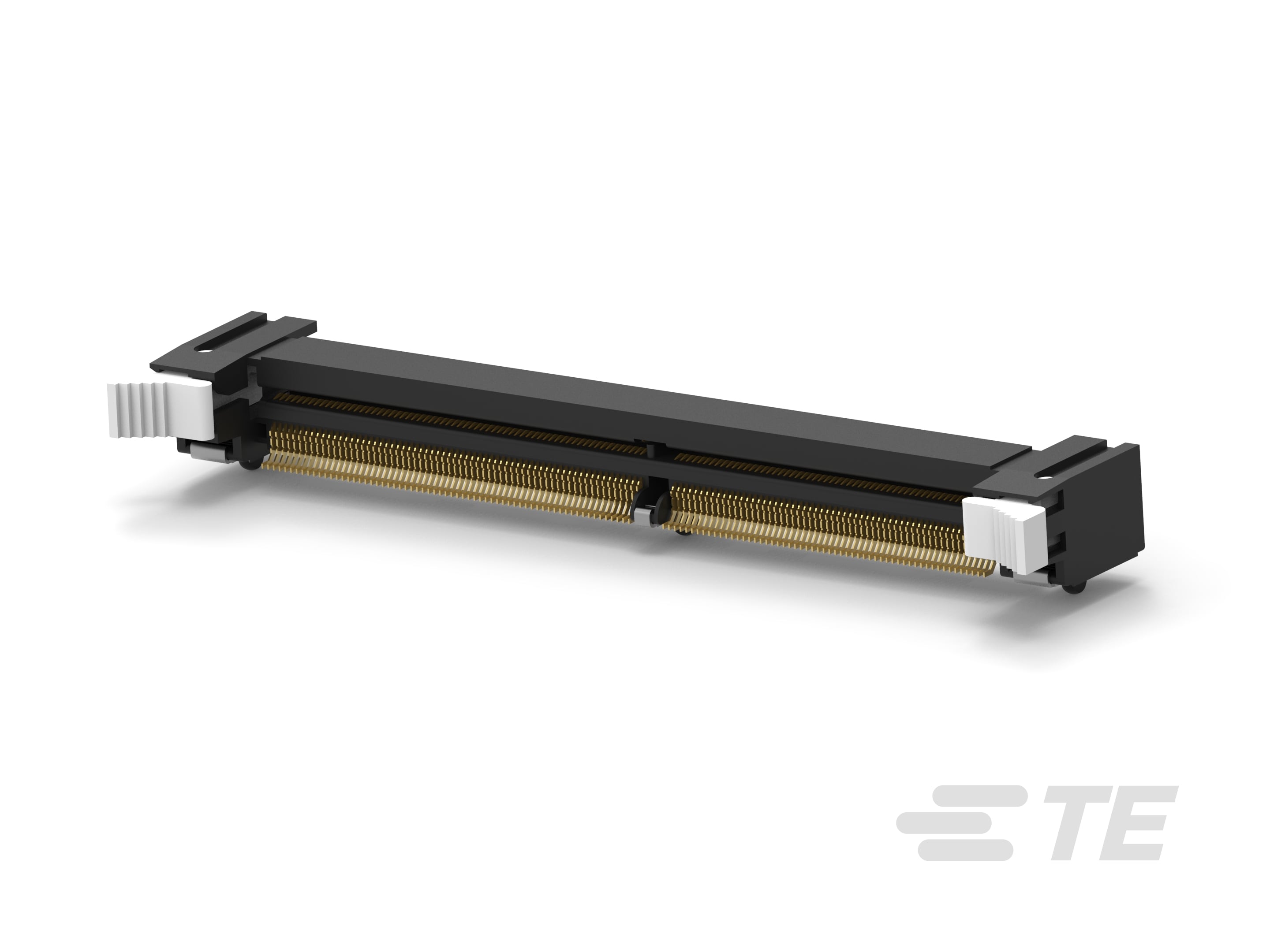 TE Connectivity 244 Way, Right Angle Socket Mount DDR3 DIMM Socket ,1.5V