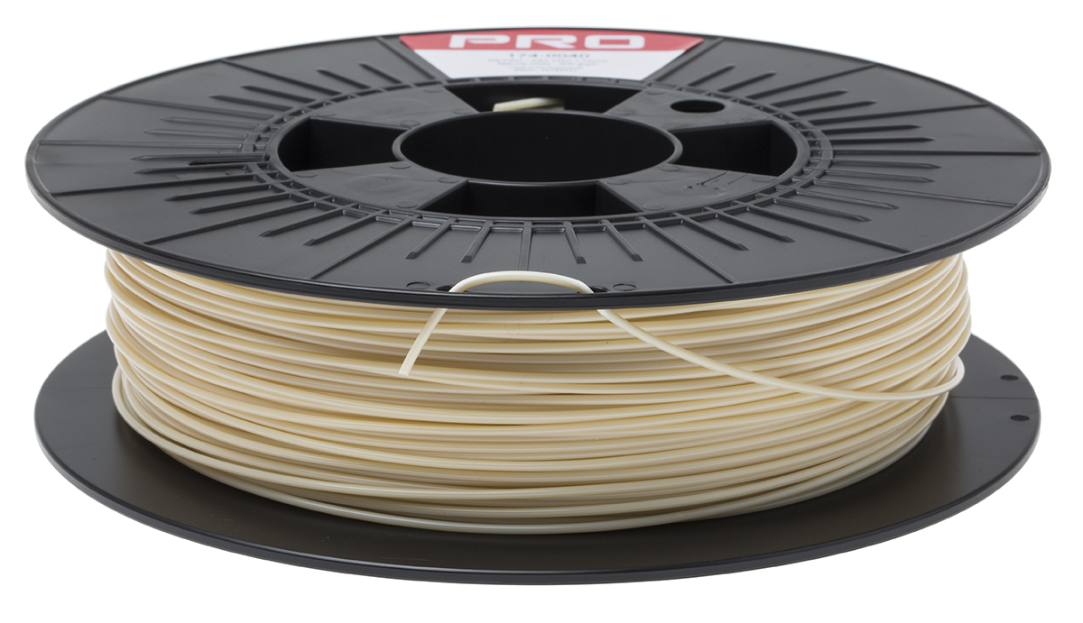 174-0040 RS PRO 1.75 mm White ASA 3D Printer Filament, 500 g