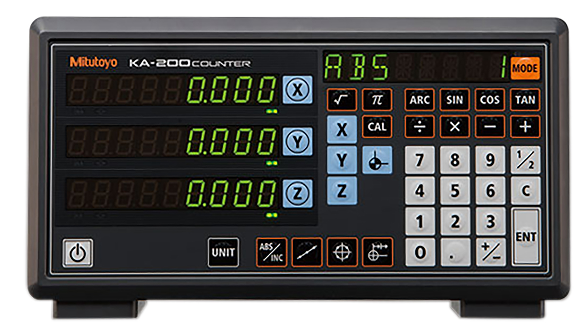 Mitutoyo Linear Counter, Linear Scale, 3 Axis