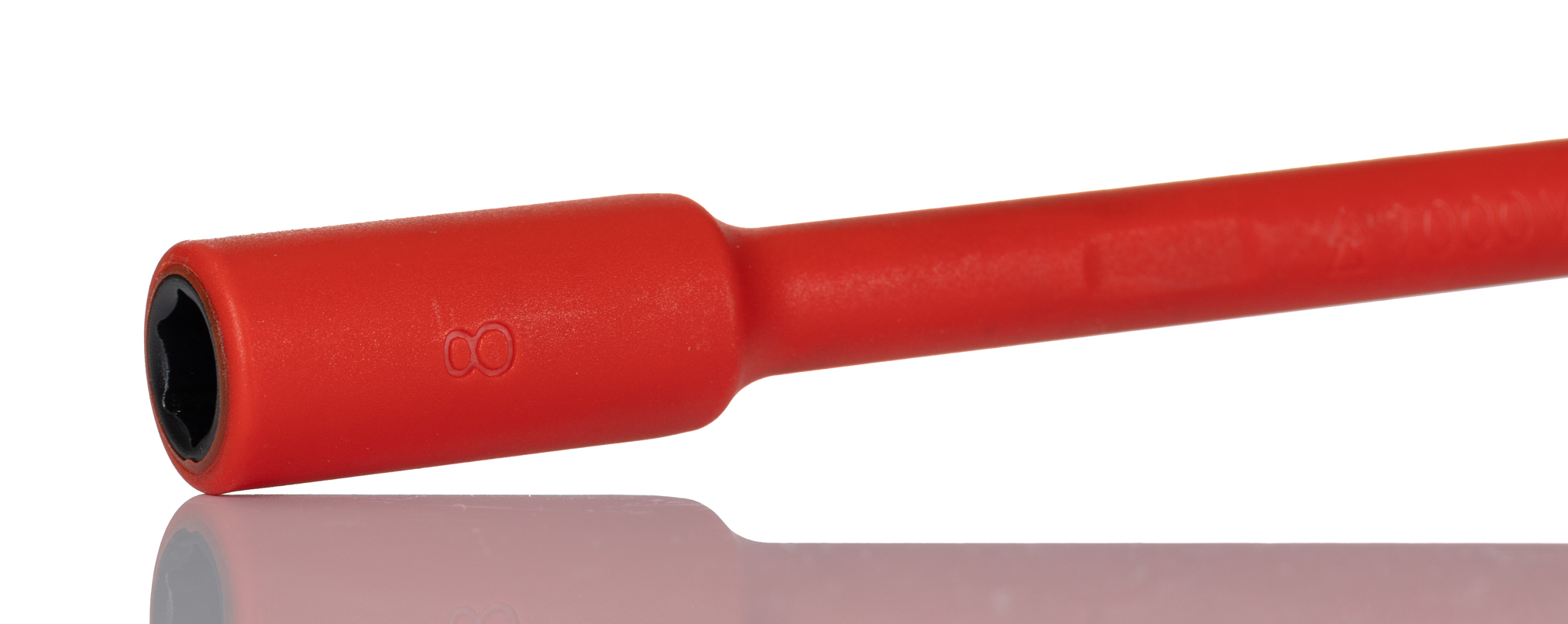 1747118 Gedore Hexagon Nut Driver, 8 mm Tip VDE/1000V Approved, 125 mm Blade, 245 mm Overall