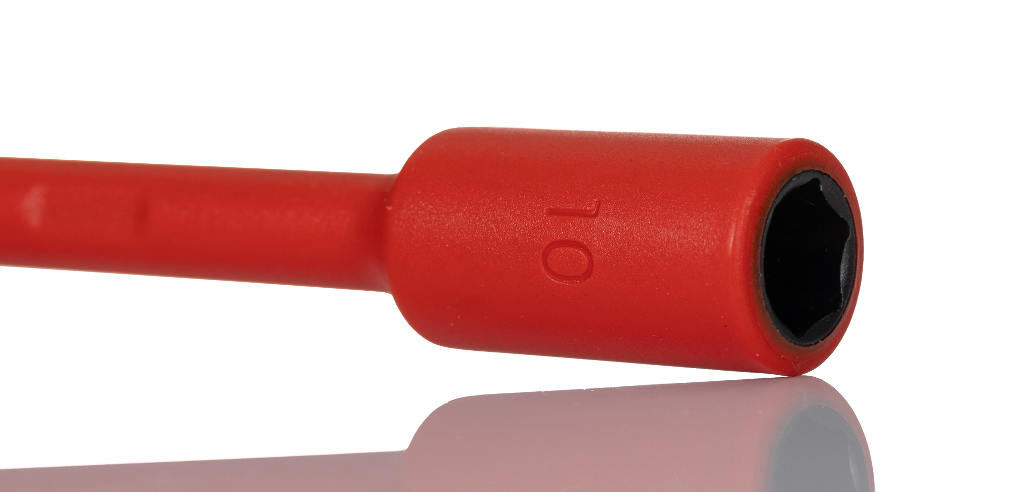 1747134 Gedore Hexagon Nut Driver, 10 mm Tip VDE/1000V Approved, 125 mm Blade, 235mm Overall